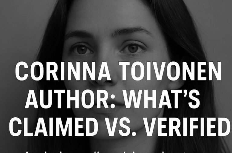 Corinna Toivonen Author