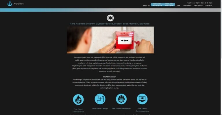 Fire Alarm Systems Anchor Fire London – modern technology in the service of safety Fire Alarm Systems