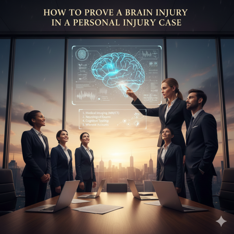 How to Prove a Brain Injury in a Personal Injury Case