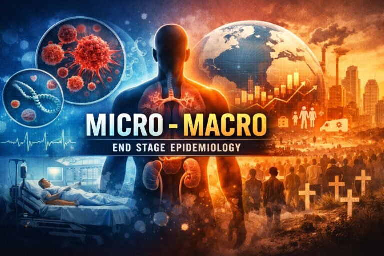 micro macro end stage epidemiology